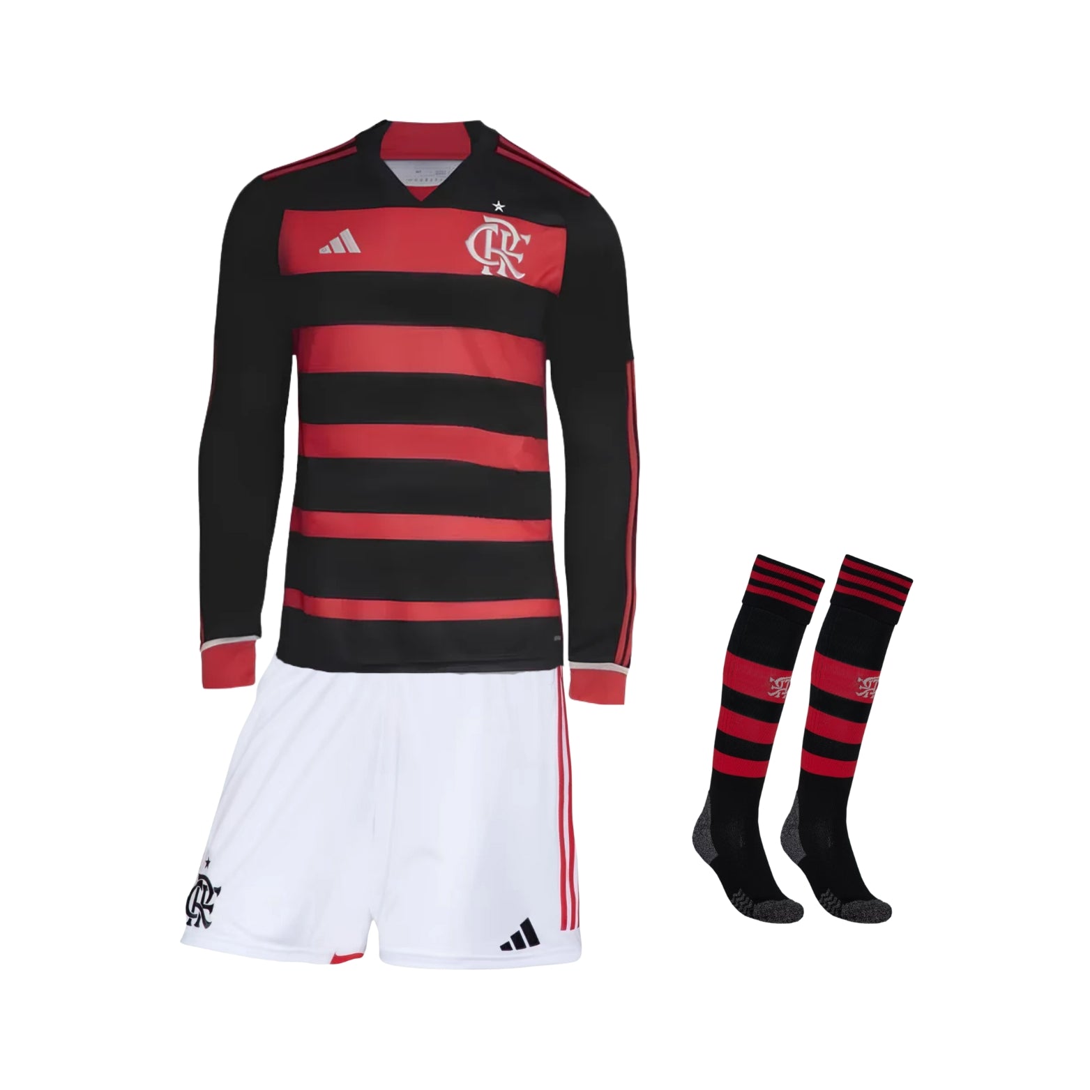 Kit - Flamengo Domicile 24/25 - Manches Longues