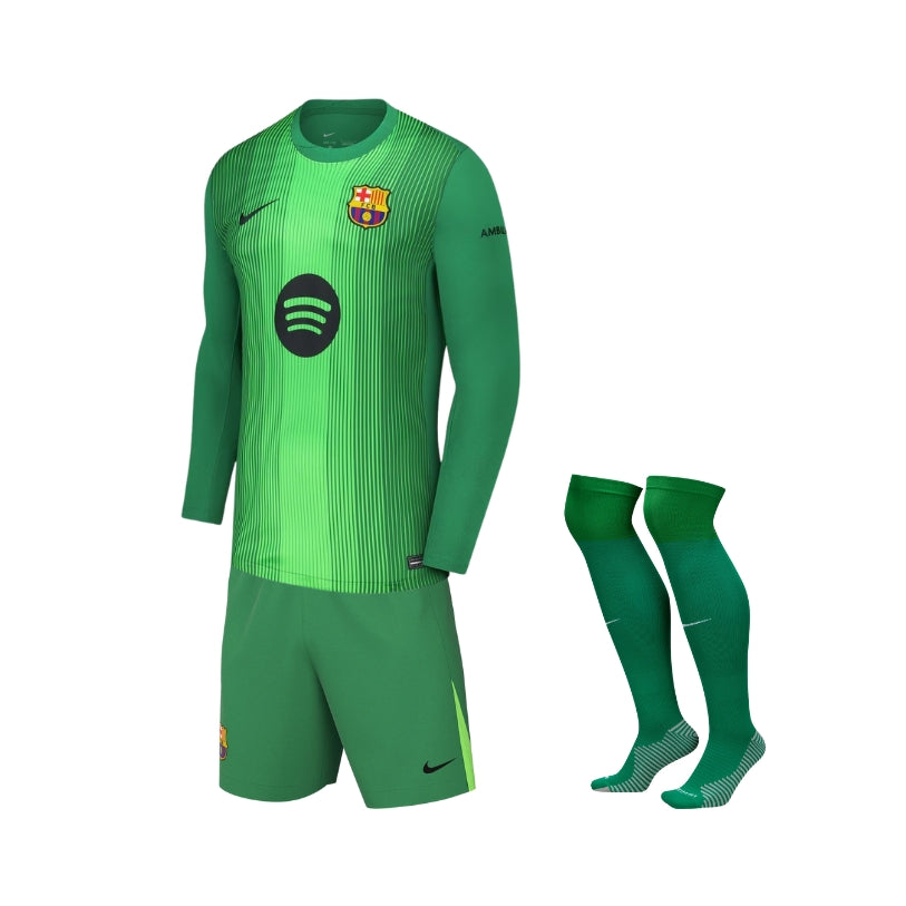 Kit - Barcelone Gardiens de But 25/26 - Manches Longues