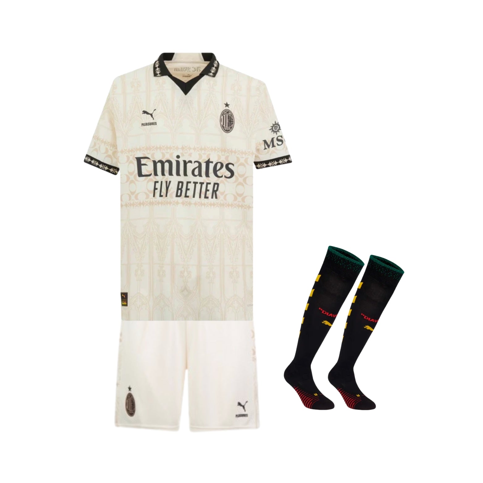 Kit - AC Milan Quatrième 23/24