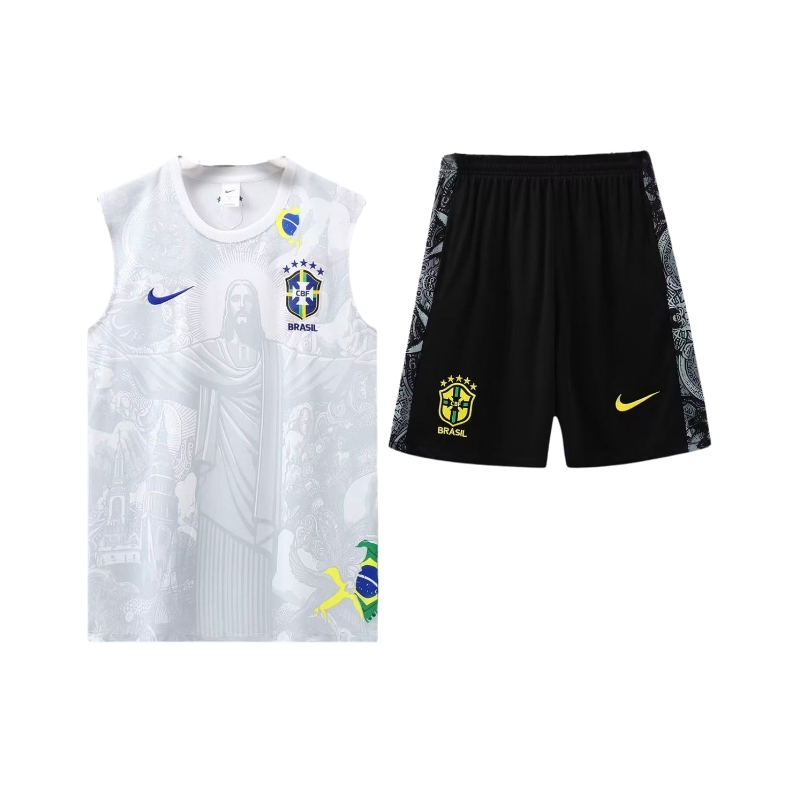 Brésil 24/25 - Équipement de Entraînement - Manches Cava