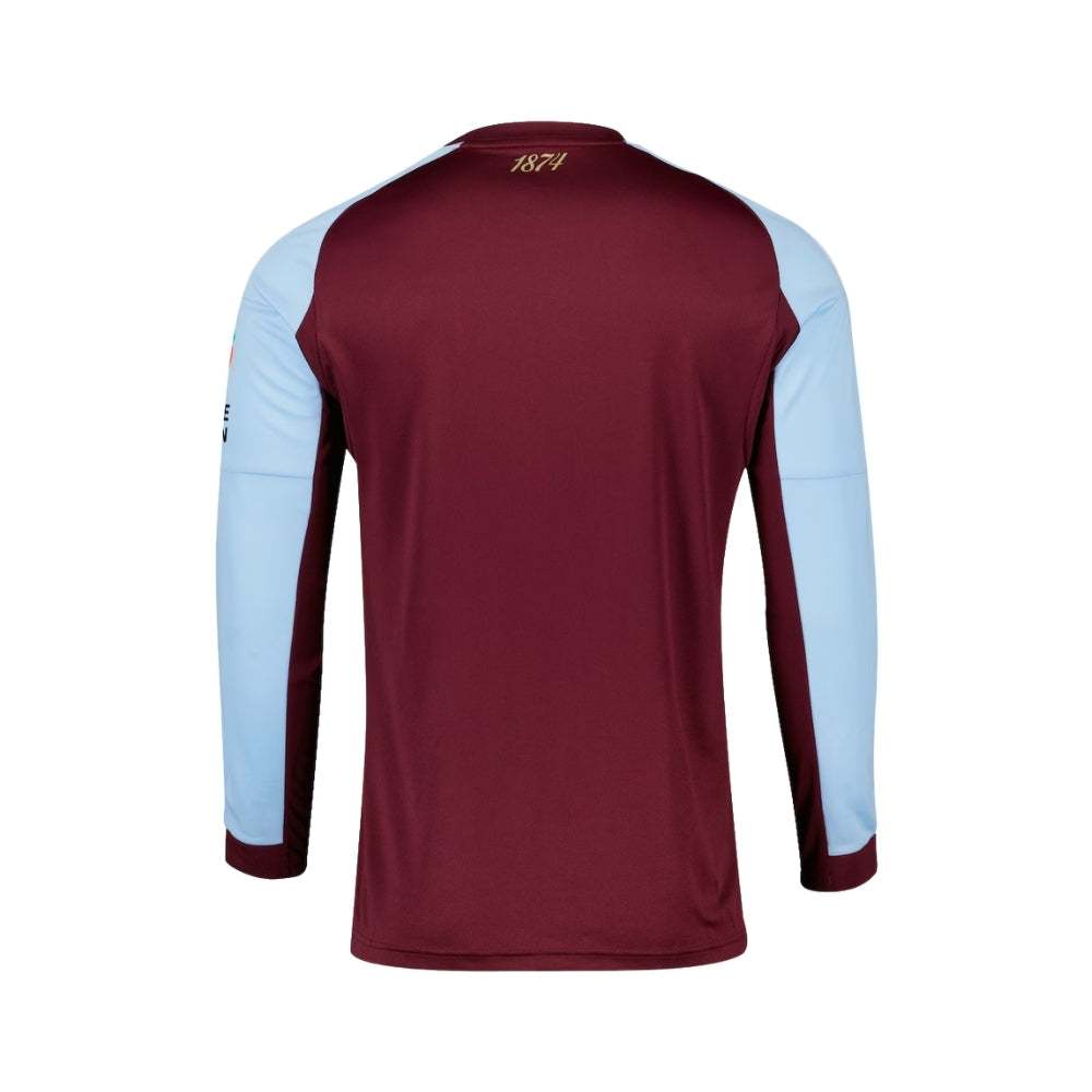 Aston Villa Domicile 25/26 - Manches Longues