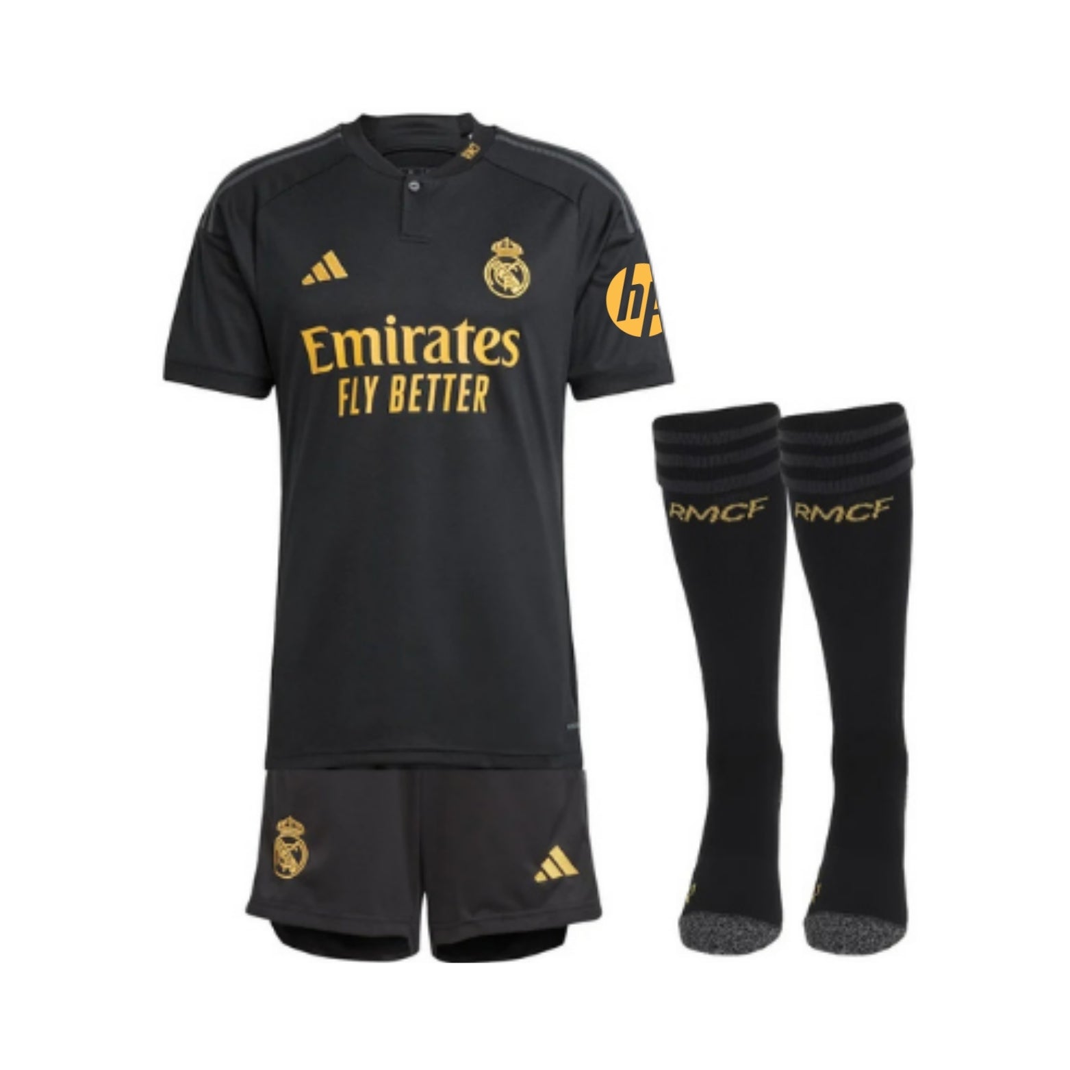 Kit - Real Madrid Troisième 23/24 - Symbole HP inclus