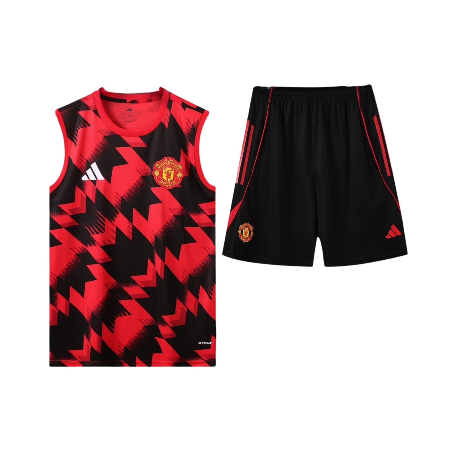 Manchester United 25/26 - Équipement de Entraînement - Manches Cava