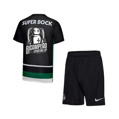 Kit - Sporting Domicile Édition Spéciale 24/25 - Édition Double Championne