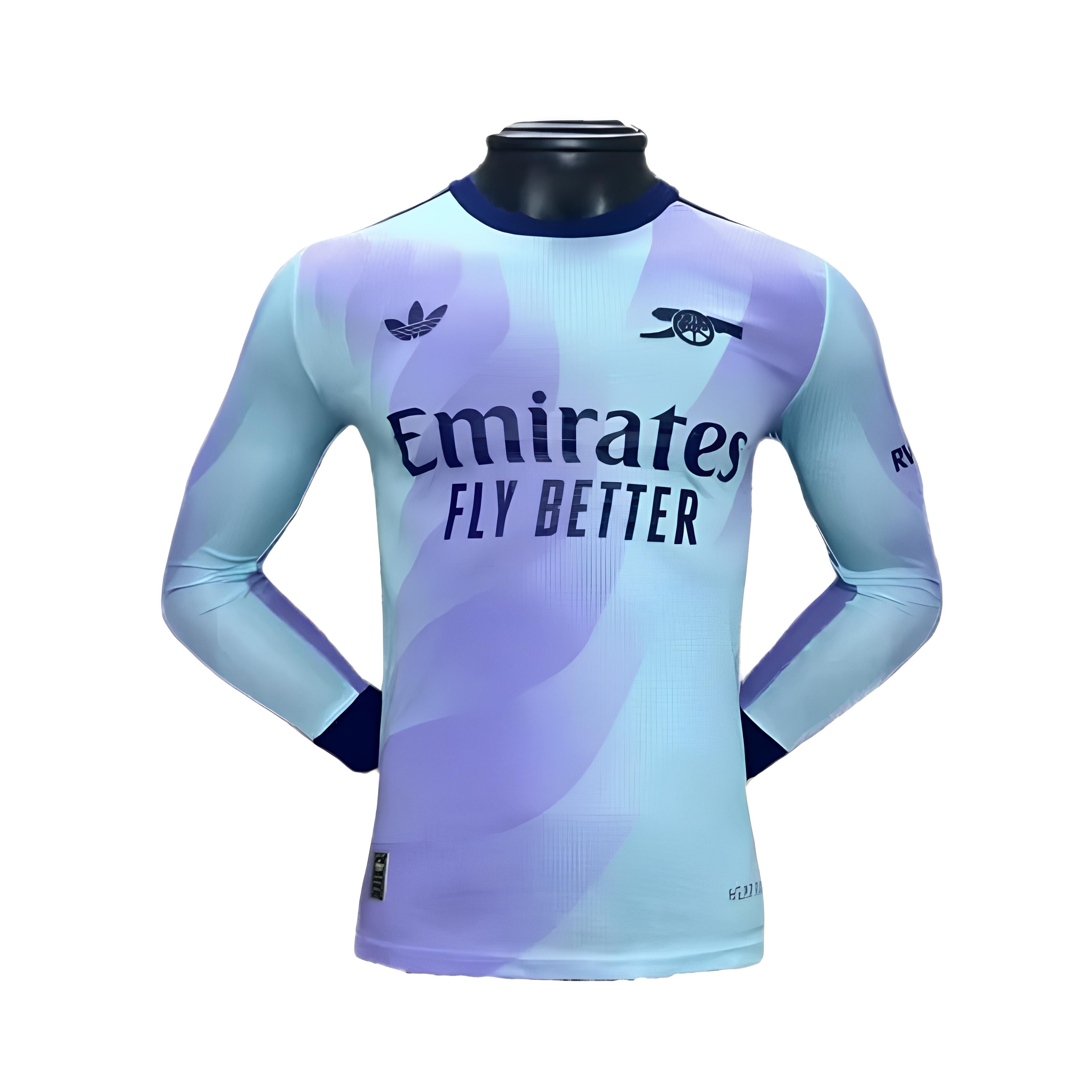 Arsenal Troisième 24/25 - Version Joueur - Manches Longues